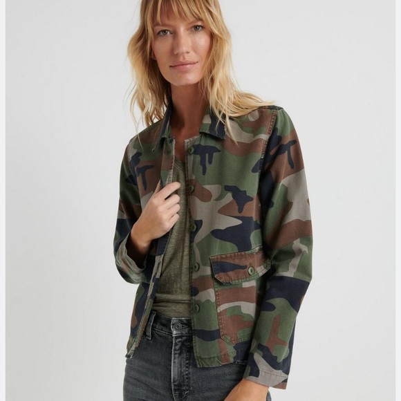 Lucky Brand Jackets & Blazers - Lucky Brand camouflage Utility jacket size XS